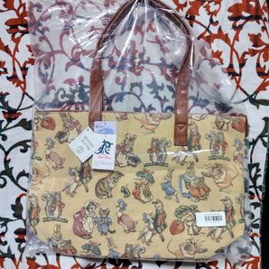 新品タグ付!Ravi Ravi ピーターラビット トートバッグ&ポーチ ヤマト屋