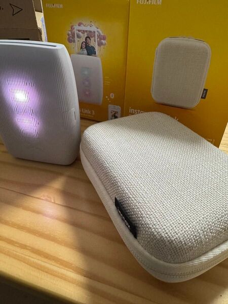 チェキ用 instax mini Link3 本体とケース 中古品