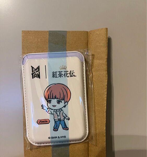 紅茶花伝、TinyTANコラボカードケース jimin