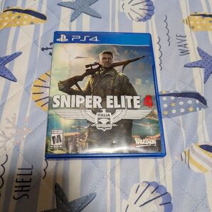 水濡れ跡あり!【PS4】 SNIPER ELITE 4 スナイパーエリート
