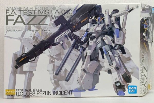 1/100 MG FAZZ Ver.Ka ガンダムセンチネル パーツ不足あり。ジャンク常識有るお値引き歓迎