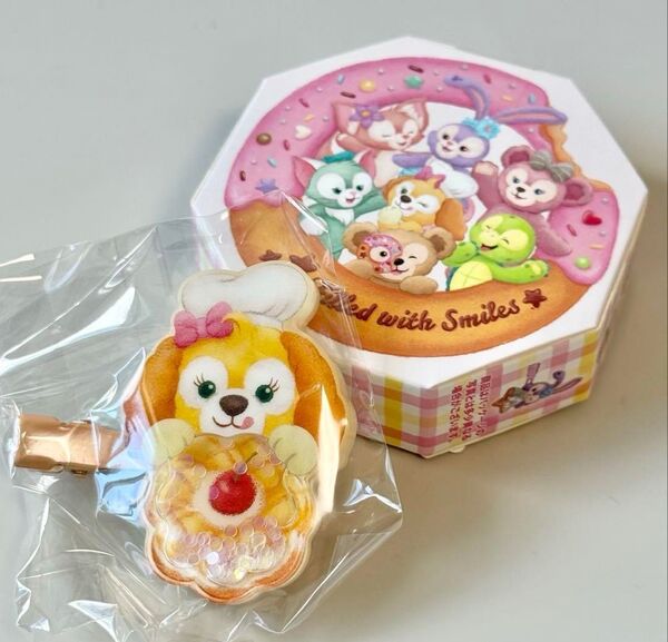 ディズニーシー ダッフィー&フレンズ グッズ フィルド・ウィズ・ジョイ! ヘアクリップ クッキーアン