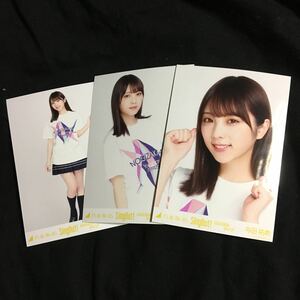 与田祐希【発売記念 ライブT】3種 3枚 乃木坂46 コンプ 会場 生写真 ランダム SingOut! Tシャツ