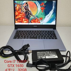 値下げ 美品 DAIV ハイスペックゲーミングノートパソコンi7 1260P/32GB