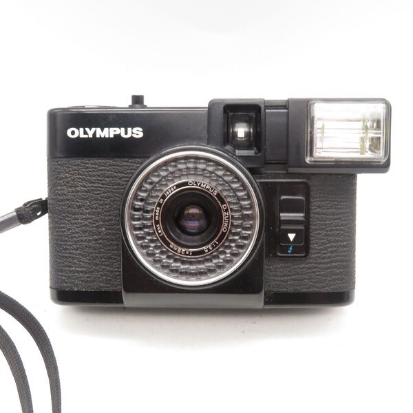 動作確認済み 赤ベロ OLYMPUS PEN EF フィルムカメラ ハーフカメラ