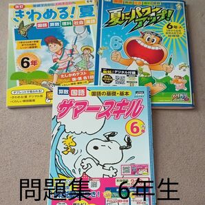 6年生 問題集 復習 1学期 復習 未使用 家庭学習 自宅保管 未使用