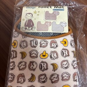 おさるのジョージ 新品トイレマット