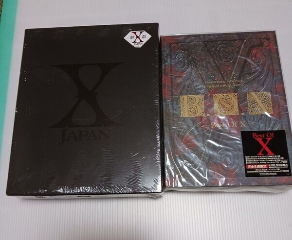 ★新品未開封2点★ X JAPAN B.O.X 完全生産限定盤 Special Box X JAPAN 解散 おまけ付き