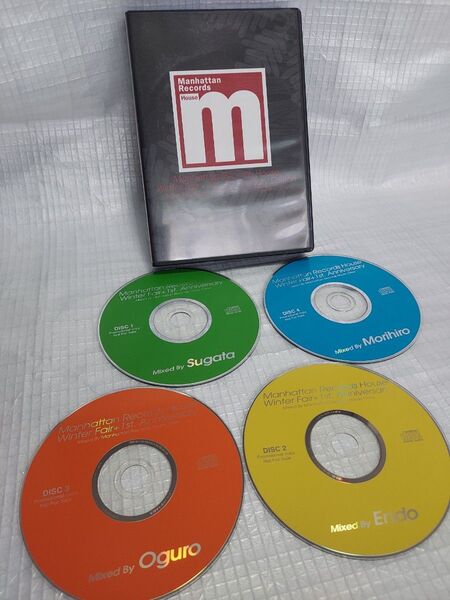 【希少・非売品】Manhattan Records House CD4枚組 - 冬のフェア&1周年記念盤
