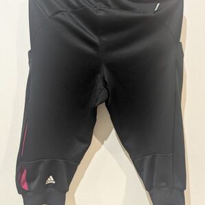 M アディダス パンツ 6部丈 サッカー 陸上 ジョギング