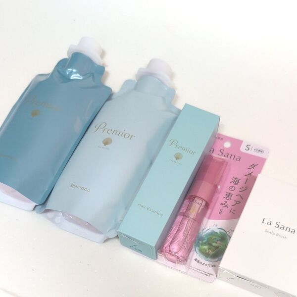 ラサーナ プレミオール シャンプー トリートメント ヘアエッセンス ヘアトリートメント スカルプブラシ