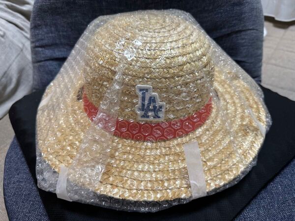 ドジャース × ワンピース コラボ ルフィ麦わら帽子 限定記念グッズ Dodgers x ONE PIECE