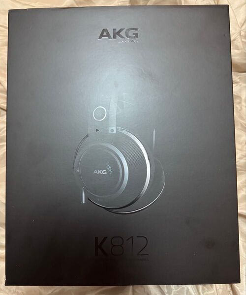 AKG K812 ハイレゾ対応 開放 ダイナミック型 ヘッドフォン スタンド/ケーブル/元箱付