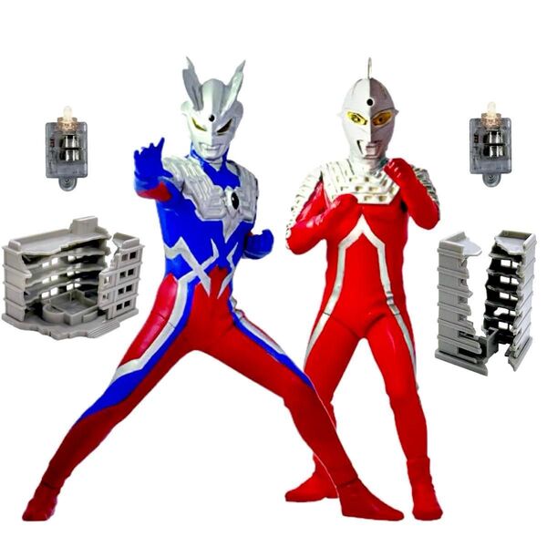 未開封 アルティメットルミナス ウルトラマンゼロ ウルトラセブン ルミナスユニット ガシャポン バンダイ