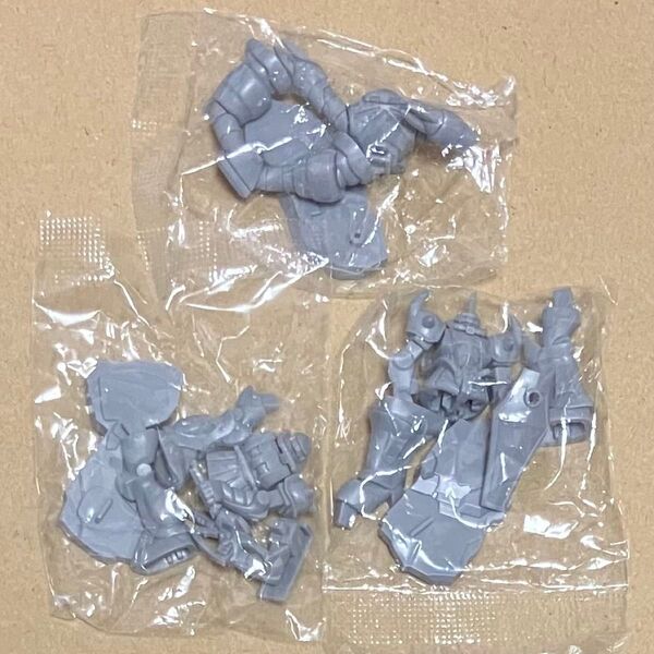 チョコサプ 機動戦士ガンダム 3体セット 食玩 バンダイ フィギュア