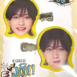 中村嶺亜 ヘアクリップ and joy!