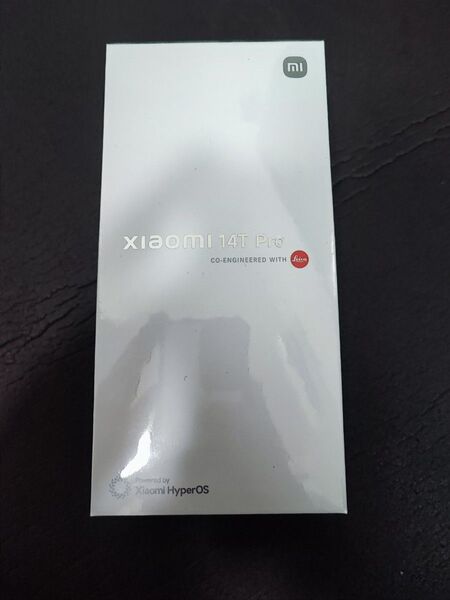 【国内版新品未開封】Xiaomi 14T Pro 256GB ブラック SIMフリー