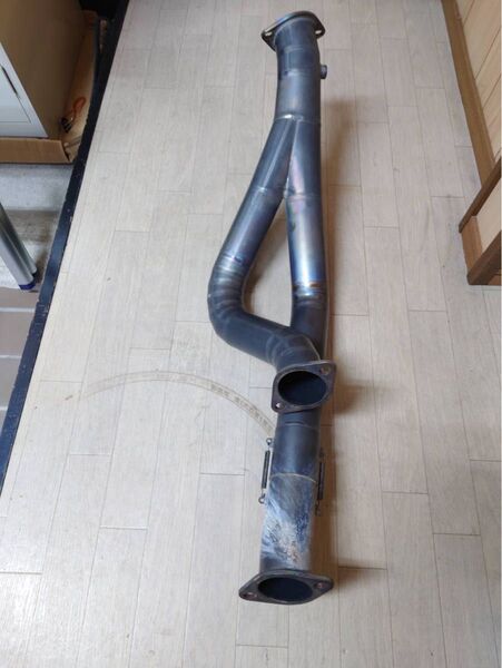 34GTR.RB26オールチタンフロントパイプ