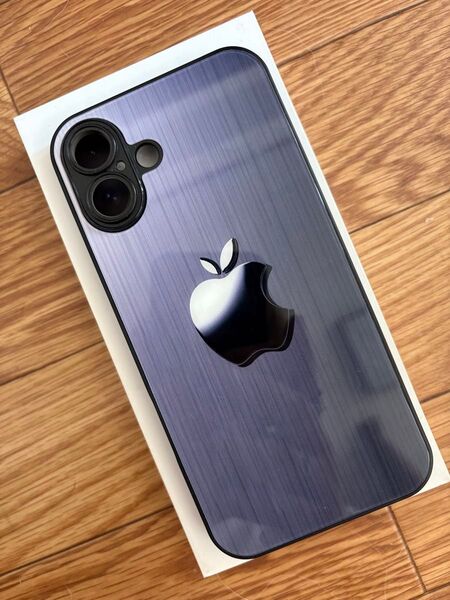 iPhone16Plus アイフォン16プラス 保護 ケース カバー 強化ガラス 防指紋加工 カメラレンズ周りも覆うので何色でも