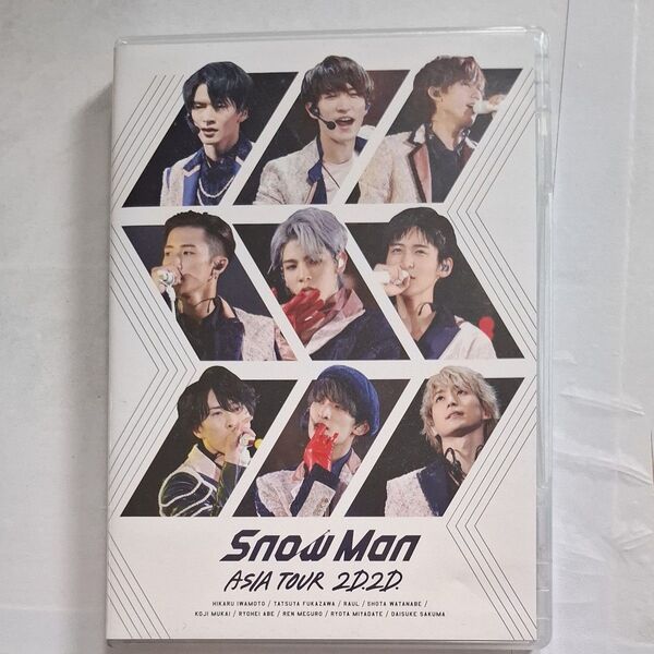 ※正規品 (通常仕様) Snow Man ASIA TOUR 2D.2D. (DVD3枚組) (通常盤DVD)) DVD