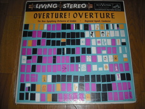 米RCA LSC2134 レイモンド・アグール指揮/OVERTURE!OVERTURE! LIVING STEREO 影犬盤　優秀録音盤 