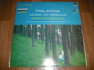 米RCA LSC2666 М・グールド指揮／FINLANDIA－MUSIC OF SIBELIUS－ LIVING-STEREO DYNAGROOVE影犬盤