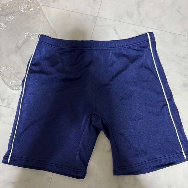 【お買い得】ラスト2点!ネイビー スクール水着 Lサイズ 学校水着 男の子 男性 日本製