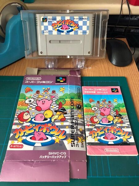 ジャンク 外箱、説明書、インナーケースダメージ カービィボウル