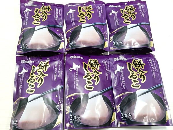今岡製菓 餅入り しるこ 3食入り 120g ×6袋