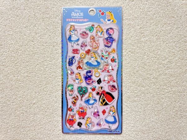 【ふしぎの国のアリス プチドロップステッカー】ディズニー キャラクター シール