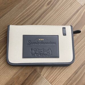 サンリオキャラクターズ マルチポーチ グレー 推し活 ライブ 機能性 ポーチ エンジョイアイドル サンリオ sanrio