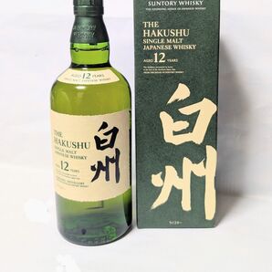 (37)サントリー 白州 12年 シングルモルト ウイスキー 700ml 43%