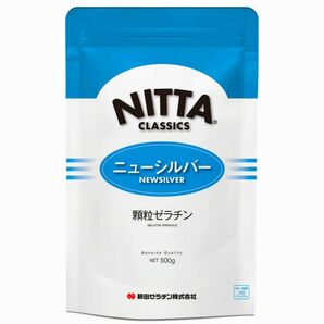 新田 顆粒ゼラチン ニューシルバー 500g 国内製造 コラーゲン