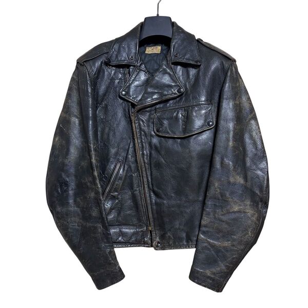 BUCO 40s〜50s レザー ダブル ライダース ジャケット ブコ vintage ヴィンテージ アメカジ 古着
