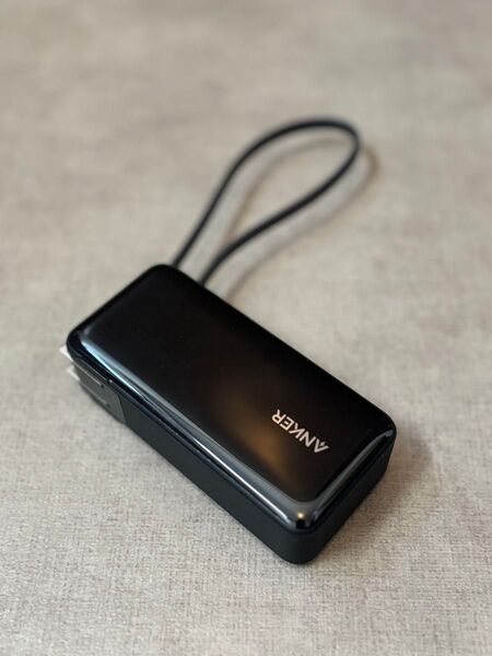 Anker Power Bank 10000mAh Built-In USB-Cケーブル 30Wモバイルバッテリー 30W充電器