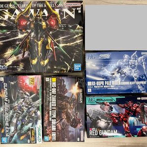 【定価】HG ガウェイン、赤いガンダム、ほかセット