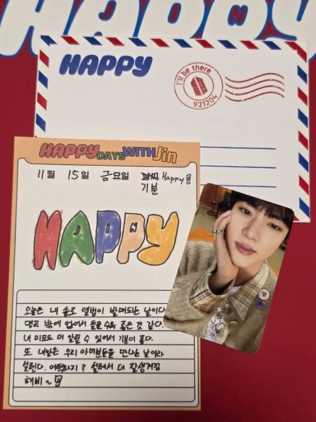 BTS ジン Happy Days with Jin 当選品