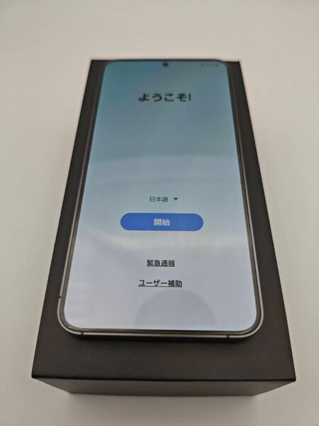 美品 サムスン公式 国内正規品 Galaxy S24 256GB オニキスブラック SM-S921Q SIMフリー 即購入可