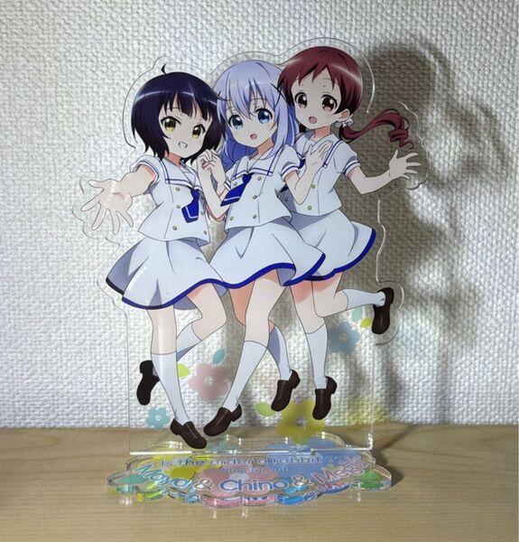 レア ご注文はうさぎですか ごちうさ チマメ隊 sing for you キービジュアル アクリルスタンド