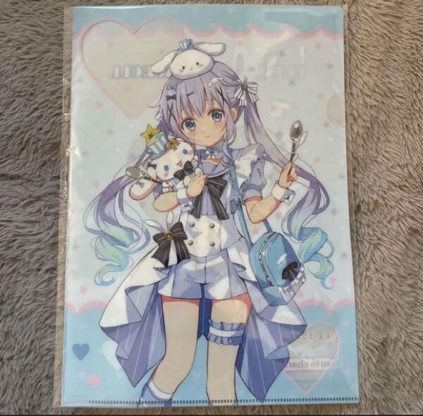 【新品未開封】ご注文はうさぎですか ごちうさ チノ 香風智乃 サンリオ シナモロール クリアファイル コラボ限定品