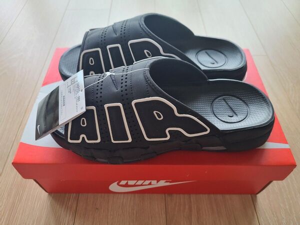 【新品未使用タグ付き箱付き】NIKE AIR MORE UPTEMPO SLIDE モアアップテンポ スライド サンダル 27.0