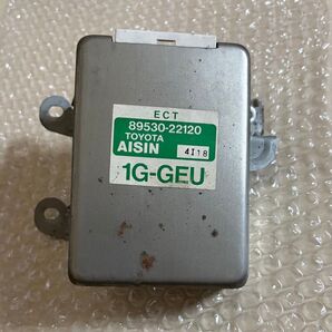 トヨタ純正 アイシン GX71 トランスミッションコントローラー ECT 1G-GEU 当時物 ①