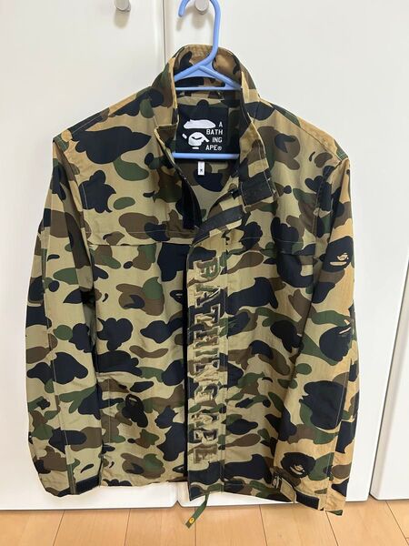 A BATHING APE カモ ナイロン ジャケット