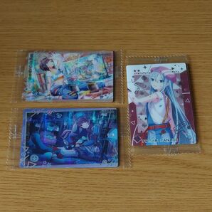 プロジェクトセカイ カラフルステージ! feat. 初音ミク ウエハース10 3枚セット