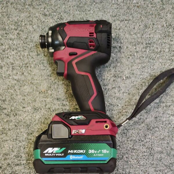 HiKOKI ハイコーキ コードレスインパクトドライバ WH36DC 訳あり BSL36A18BX付