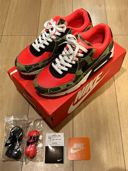 NIKE AIRMAX90 atmos reverse duck camo エアマックス90 リバースダックカモ ナイキ アトモス