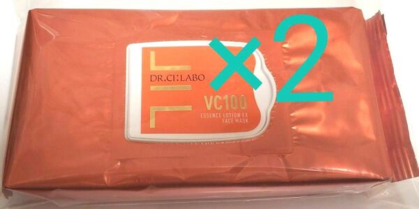 40枚 2つ セット VC100 エッセンス ローション EX フェイス マスク 20枚 2個 195ml ドクター シーラボ