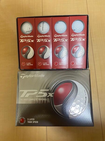 テーラーメイド TP5x JPN N9098001 2ダース ゴルフ 公認球 TaylorMade 2024年モデル