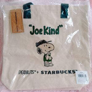 STARBUCKS × PEANUTS トートバッグ 新品未開封