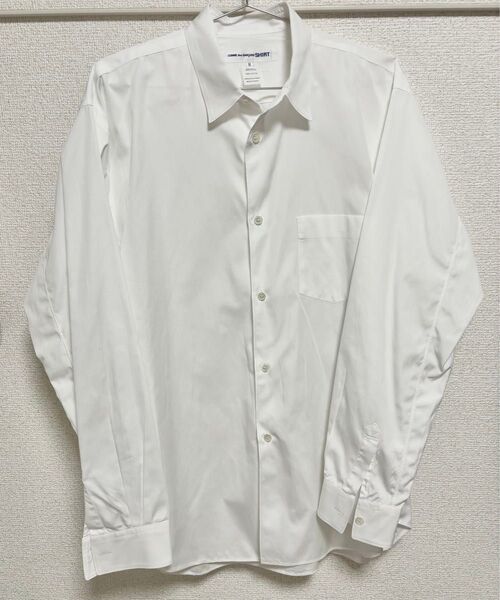 M コムデギャルソンシャツ フォーエバー 長袖シャツ ドレスシャツ comme des garcons forever ホワイト